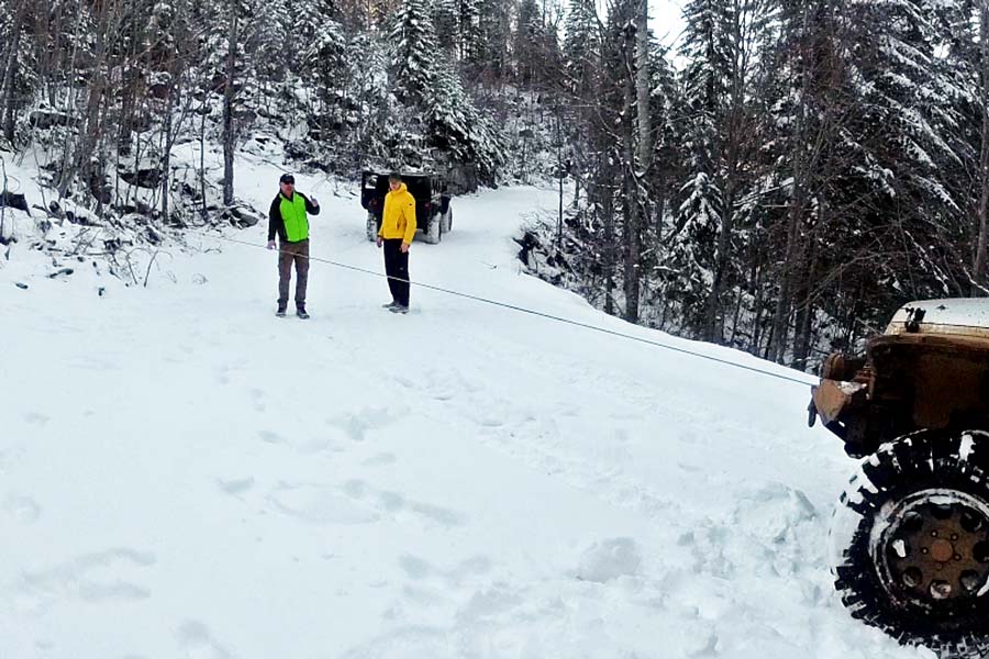 Winter im Gorski Kotar